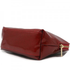 Shiny PU Bag for Cosmetic with zipper