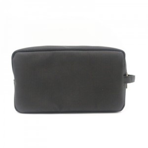 Black Nylon Bag with zipper