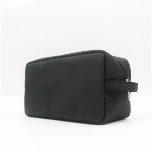 Black Nylon Bag with zipper