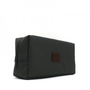 Dark Grey Nylon Bag with zipper