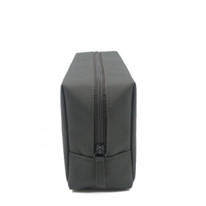 Dark Grey Nylon Bag with zipper