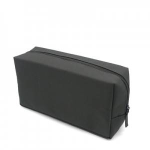 Dark Grey Nylon Bag with zipper