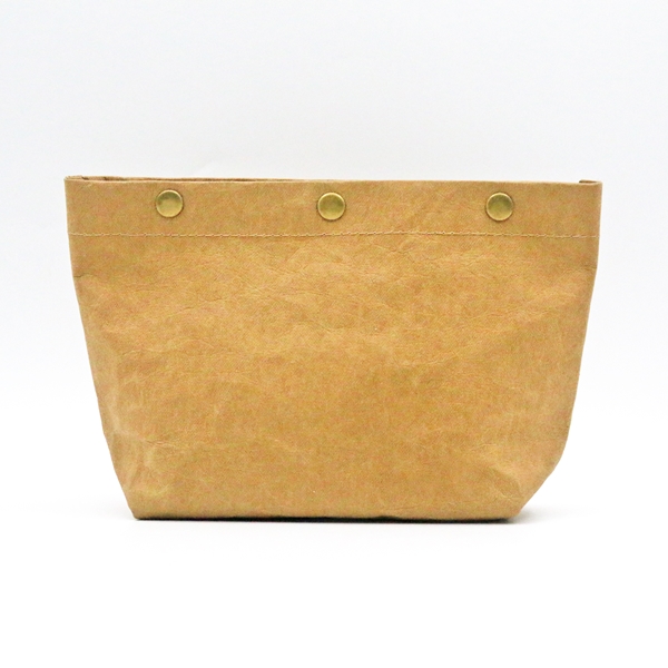 High definition Tyvek Paper Waist Bags -
Custom Make up Bag Eco-friendly Clear Kraft Paper Travel and Daily Cosmetic Bag – Changlin detail pictures