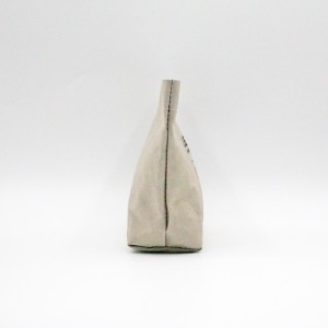 Custom Make up Bag Eco-friendly Clear Kraft paper Travel and Daily Cosmetic Bag