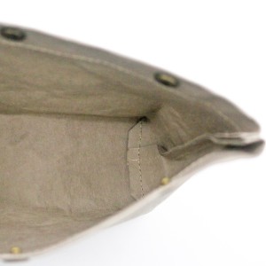 Custom Make up Bag Eco-friendly Clear Kraft paper Travel and Daily Cosmetic Bag