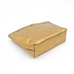Custom Make up Bag Eco-friendly Clear Kraft Paper Travel and Daily Cosmetic Bag