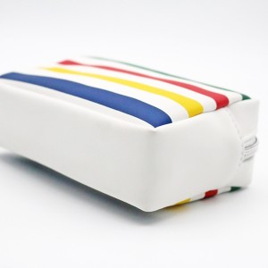 Travel Makeup Bag Small PU Vegan Leather Cosmetic Pouch Waterproof Toiletry Bag