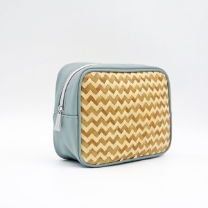 Natural Cosmetic Customized Eco-friendly Vacation Packaging Toiletry Bag