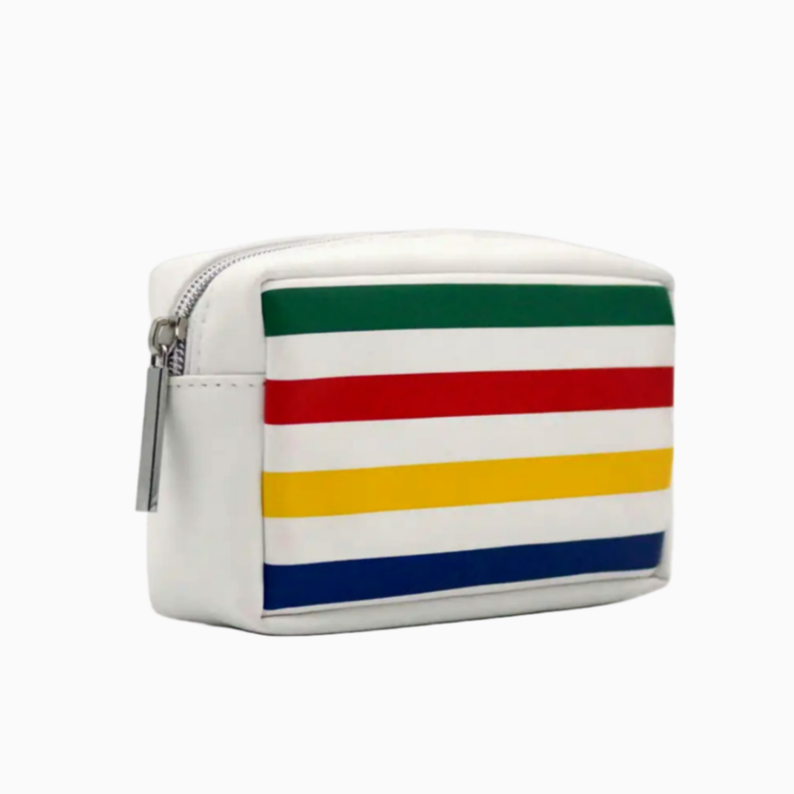 Classic Colorful Striped Prints PU waterproof Makeup Bag