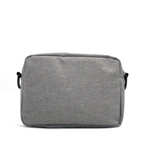 Recycled Cotton Bag for cosmetics shopping functional Blue Fish Pattern