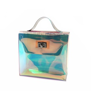 Holographic TPU Handbags Eco-friendly biodegradable