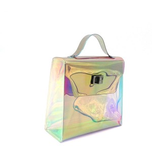 Holographic TPU Handbags Eco-friendly biodegradable