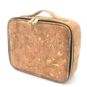 Natural Paper Straw Eco-friendly cosmetic organizer zipper pouch make up bag