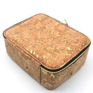Natural Paper Straw Eco-friendly cosmetic organizer zipper pouch make up bag