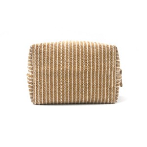 Paper Straw Pouch Eco-friendly Natural Color Make Up Cosmetic Organizer