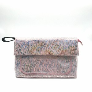 Holographic Canvas Bag Elegant Cosmetic Makeup Bag Vacation Packaging Toiletry Bag Customized