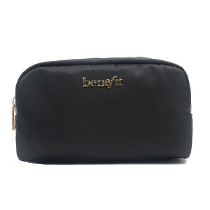 nylon black portable cosmetic travel business packing bag for Unisex