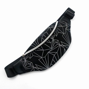 PU Material Pocket Sport Style Running Bag waist bags