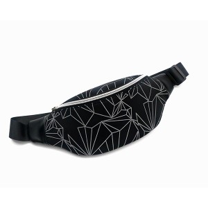 PU Material Pocket Sport Style Running Bag waist bags