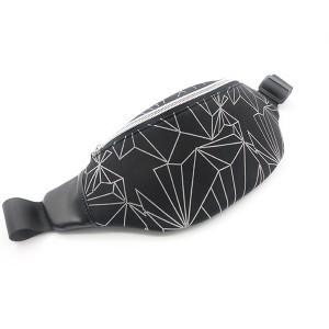 PU Material Pocket Sport Style Running Bag waist bags
