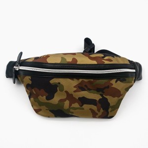 Camouflage RPET Bag 100% Recycled Material Pocket Sport Style Running Bag Portable Cool Fashion messenger bag for unisex