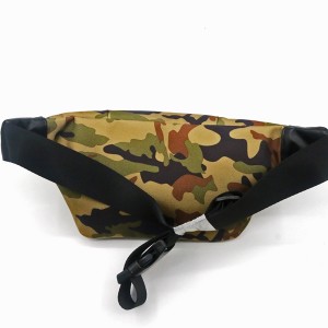 Camouflage RPET Bag 100% Recycled Material Pocket Sport Style Running Bag Portable Cool Fashion messenger bag for unisex