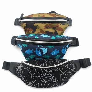 Fish RPET Bag 100% Recycled Material Pocket Sport Style Running Bag Portable Cool Fashion messenger bag for unisex