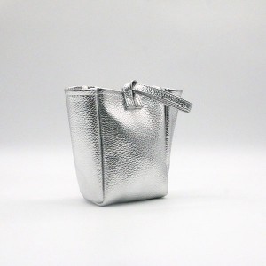 Fashion PU cosmetic makeup bag vacation packaging toiletry shopping bag customized