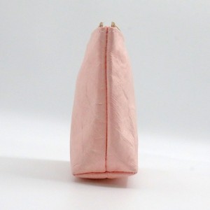 Eco Strong Life Time Custom Durable Washable  Zipper Paper Cosmetics bag