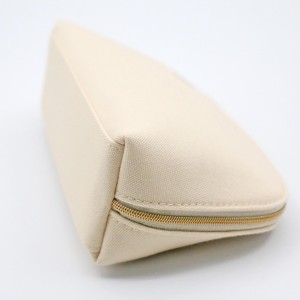 RPET canvas Bag Custom Makeup Travel Toiletry  Eco-friendly  Natural Cosmetic Bags For Women and Men