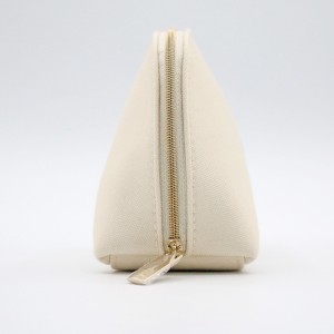 RPET canvas Bag Custom Makeup Travel Toiletry  Eco-friendly  Natural Cosmetic Bags For Women and Men