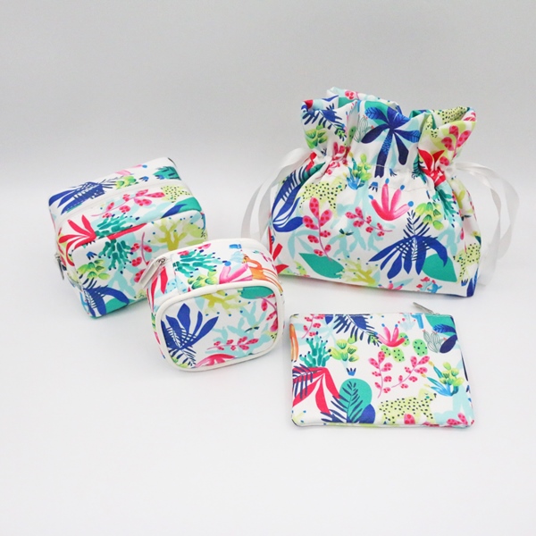 High Quality Polyester Cosmetic Bags -
Colorful Polyester Makeup Bag String Closure Durable Cosmetic Bag – Changlin detail pictures