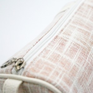 linen Casual Durable Makeup Bag Handle Cosmetic Travel and Daily Tote For Unisex