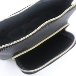Custom Make up Bag PU Cosmetic Zip Makeup Pouch with logo