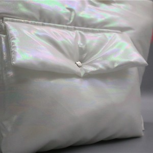 Factory Make up Bag Cosmetic Printed Cotton linen Cosmetic Bag with Zipper