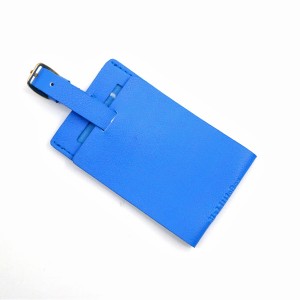PU Travel label pendant information can be hinden
