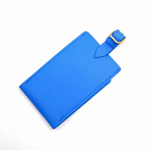 PU Travel label pendant information can be hinden