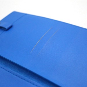 PU Travel passport holder with airplane ticket with zipper
