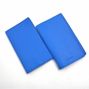 PU Travel passport holder with airplane ticket with zipper
