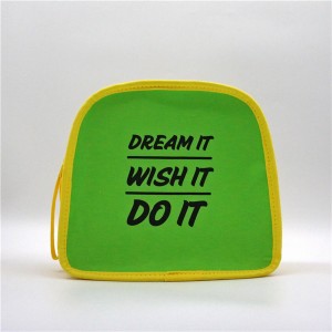 Recycled Cotton Bag for cosmetics shopping functional Cute for Women