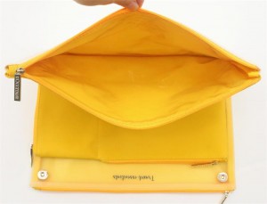 Waterproof PU Multi-functional Foldable Makeup Storage Beauty Handbag