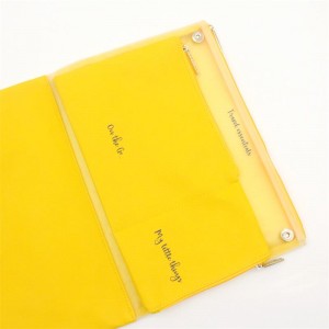 Waterproof PU Multi-functional Foldable Makeup Storage Beauty Handbag