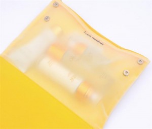 Waterproof PU Multi-functional Foldable Makeup Storage Beauty Handbag